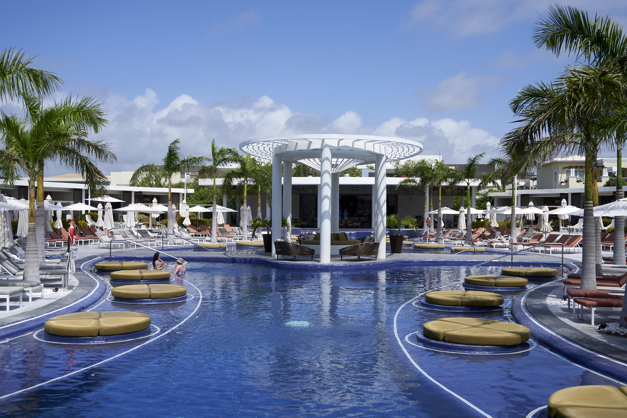 Piscina en Moon Palace The Grand Cancún
