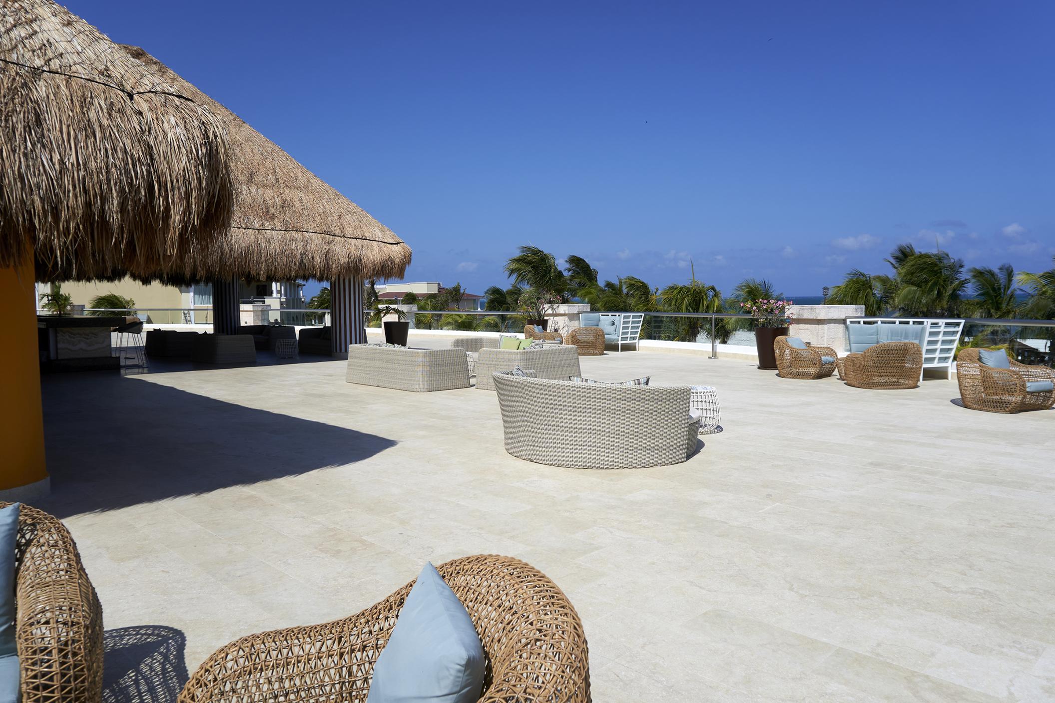 Sala al aire libre en Moon Palace The Grand Cancún
