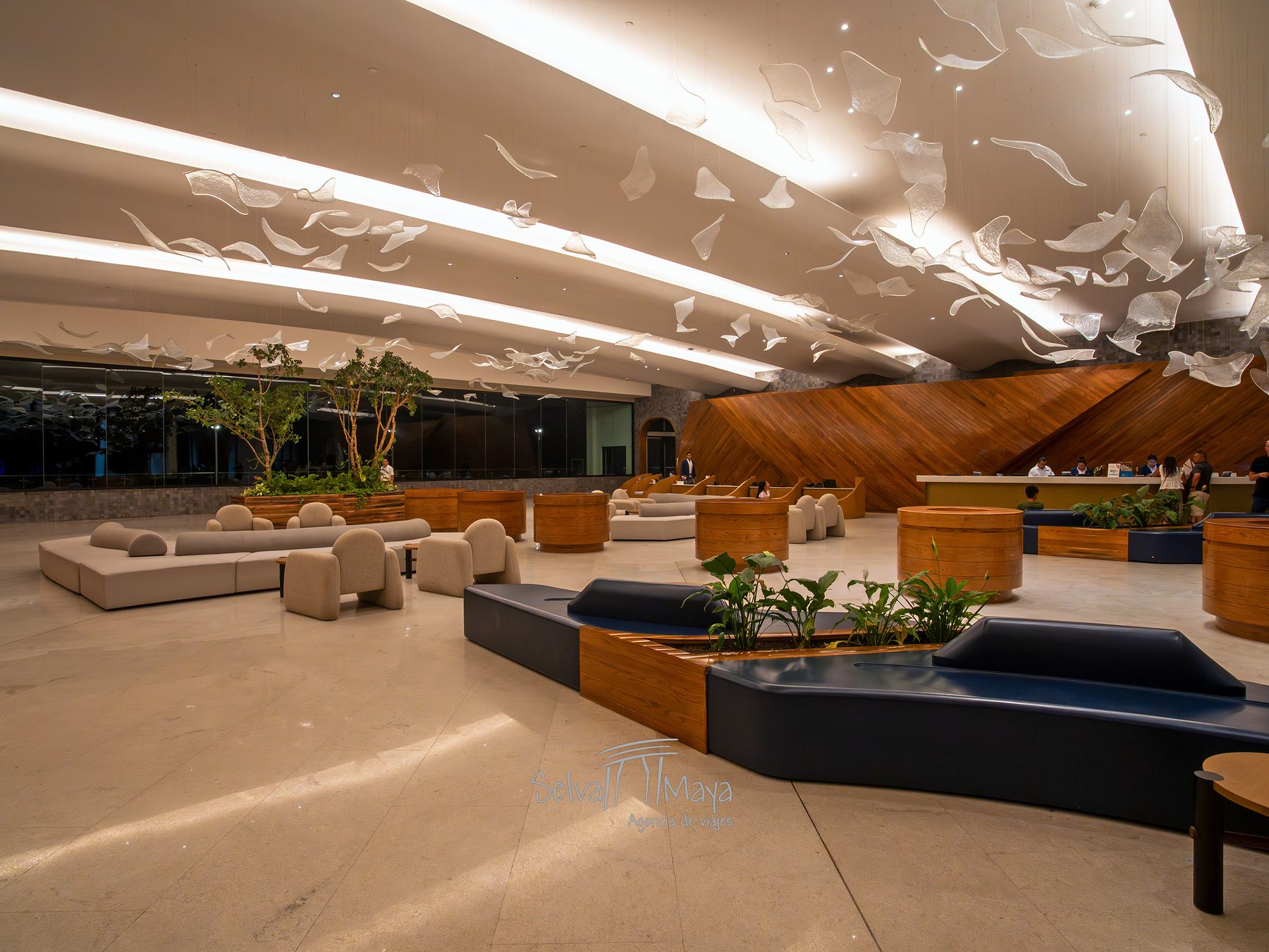 Lobby de AVA Resort Cancún