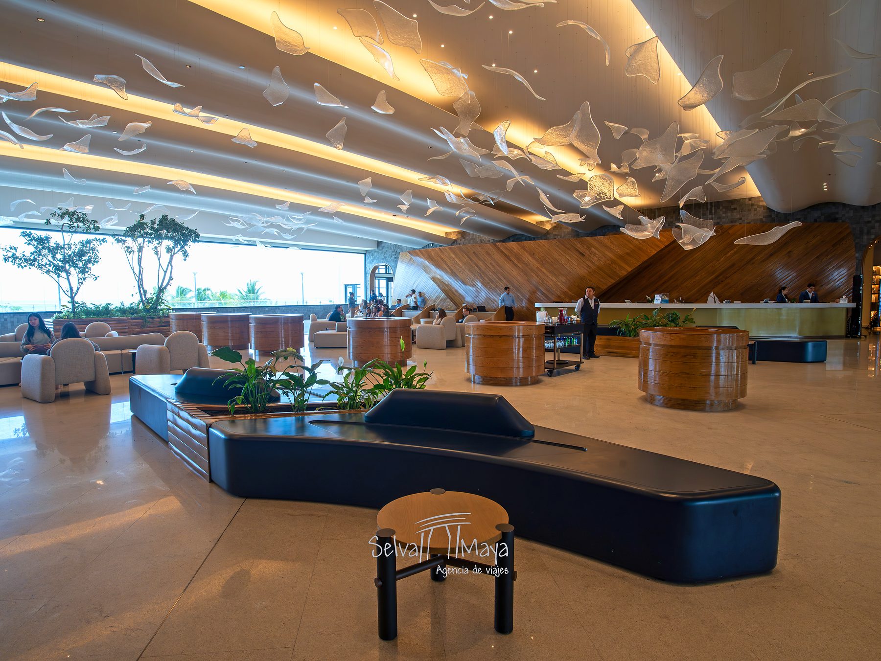 Recepción de AVA Resort Cancún