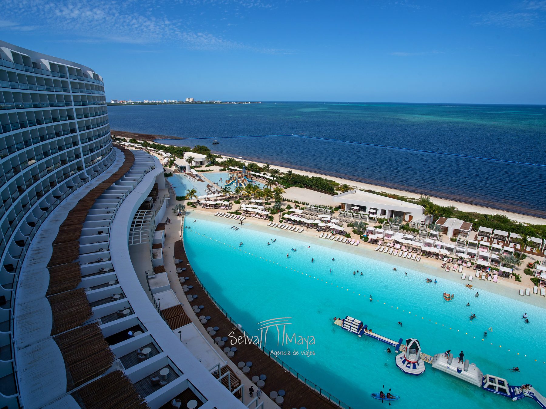 Vista al mar desde AVA Resort Cancún
