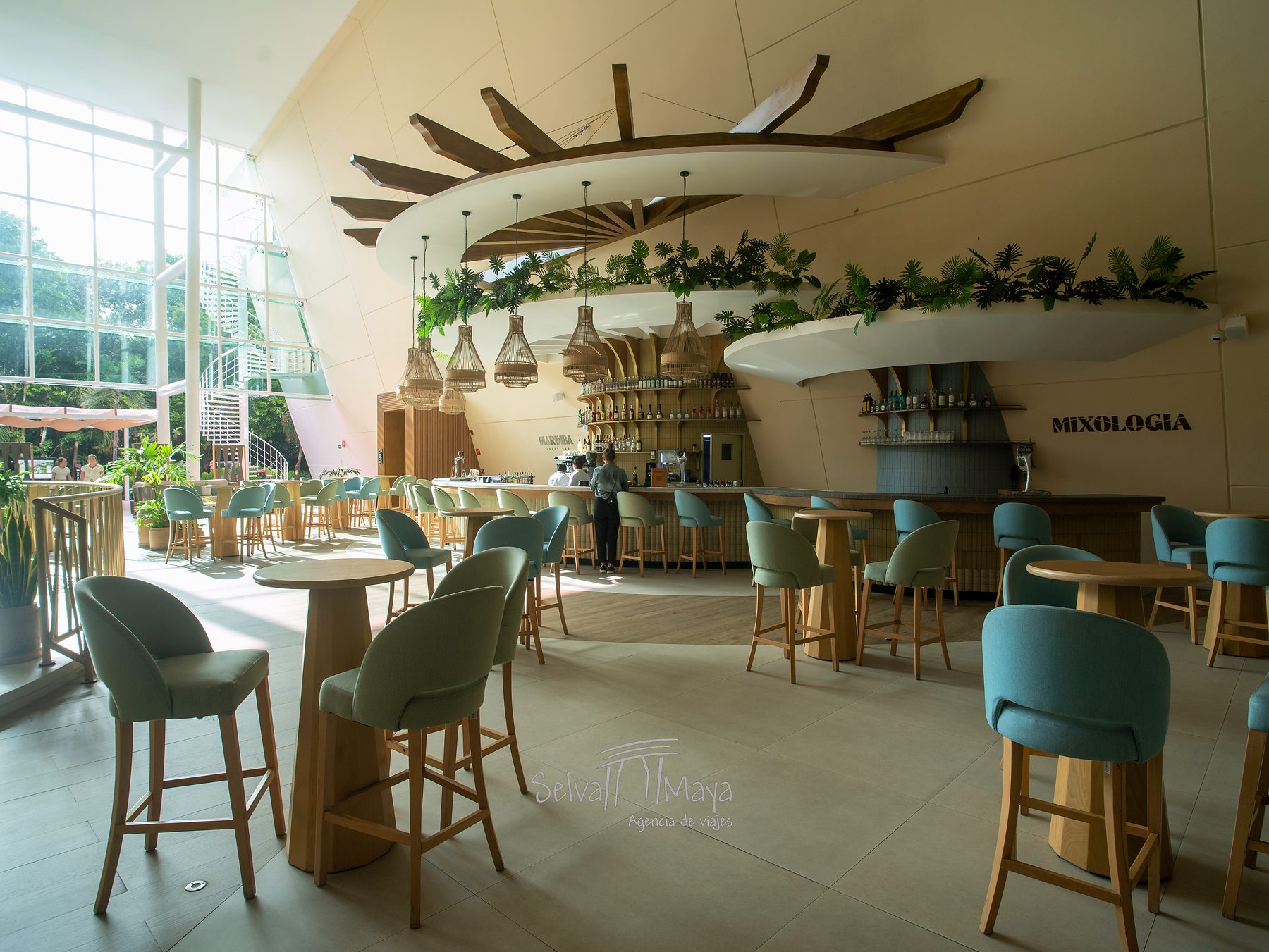 Bar de mixología del Grand Sirenis Riviera Maya