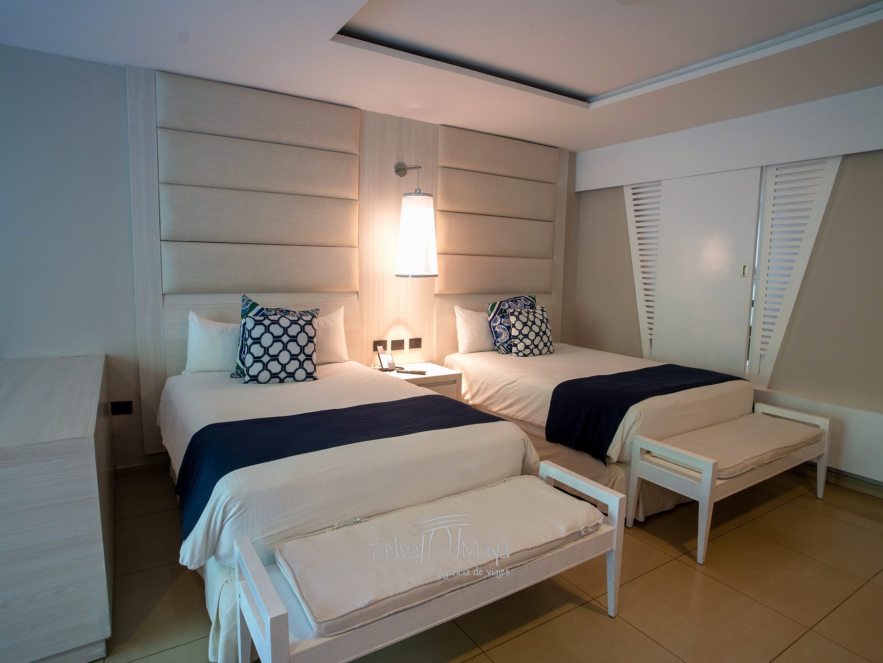 Habitación doble Junior Suite Deluxe del Grand Sirenis Riviera Maya