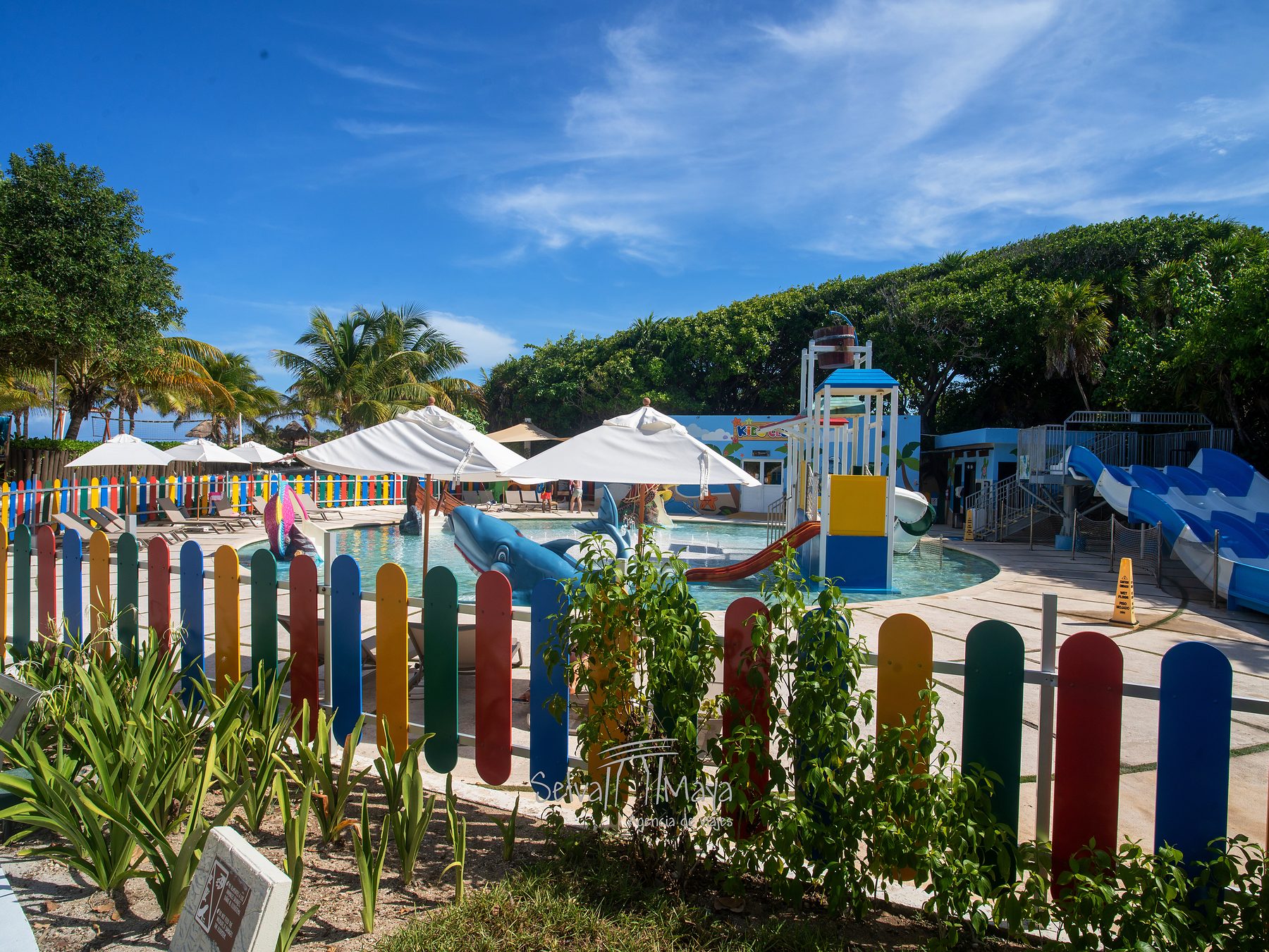 Parque acuático para niños del Grand Sirenis Riviera Maya
