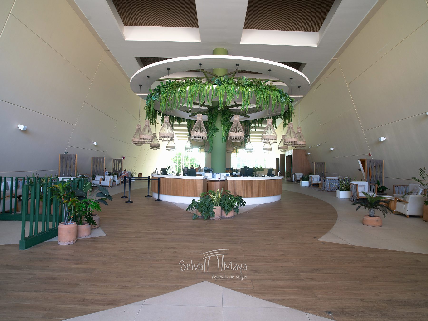 Recepción del Grand Sirenis Riviera Maya