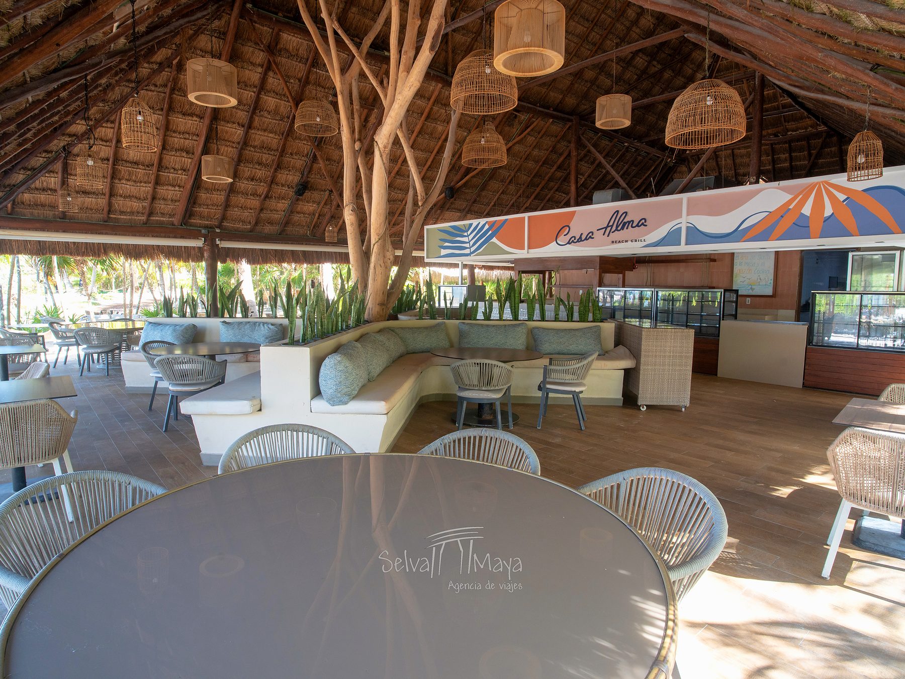 Restaurante Casa Alma, Beach Grill, en el Grand Sirenis Riviera Maya