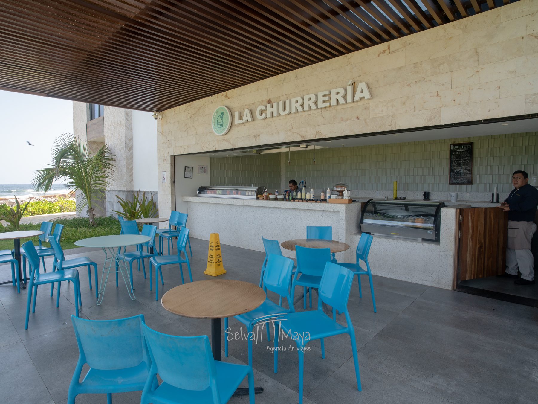 La Churrería del Hilton Tulum Riviera Maya, con helados y churros