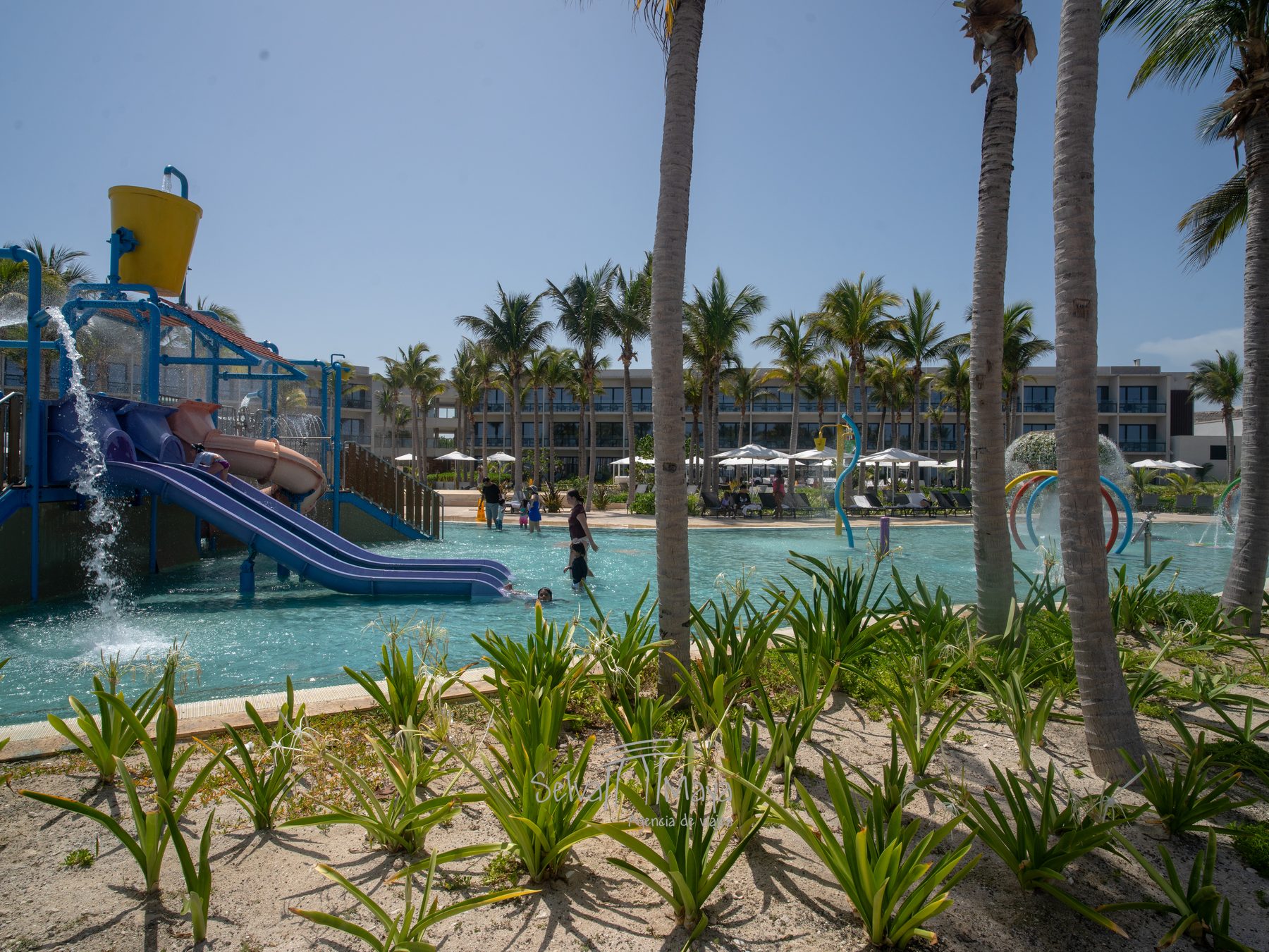 Parque acuático del Hilton Tulum Riviera Maya