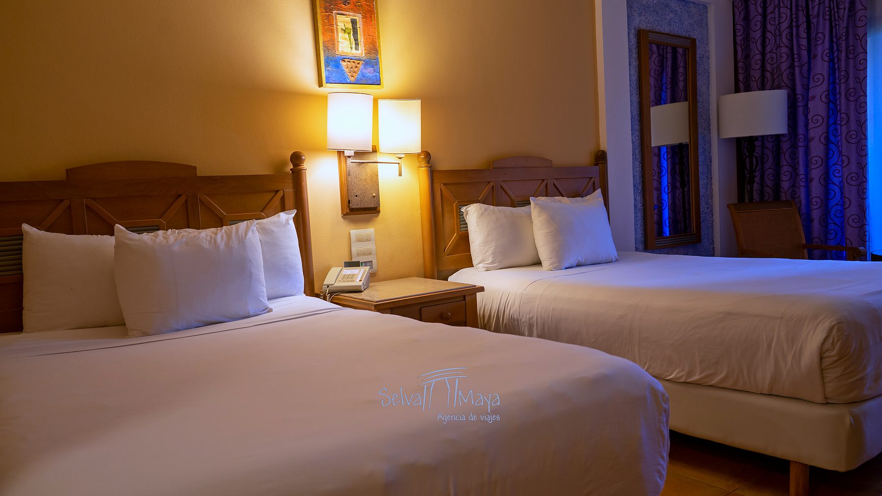 Habitación con dos camas en Iberostar Selection Paraíso Lindo
