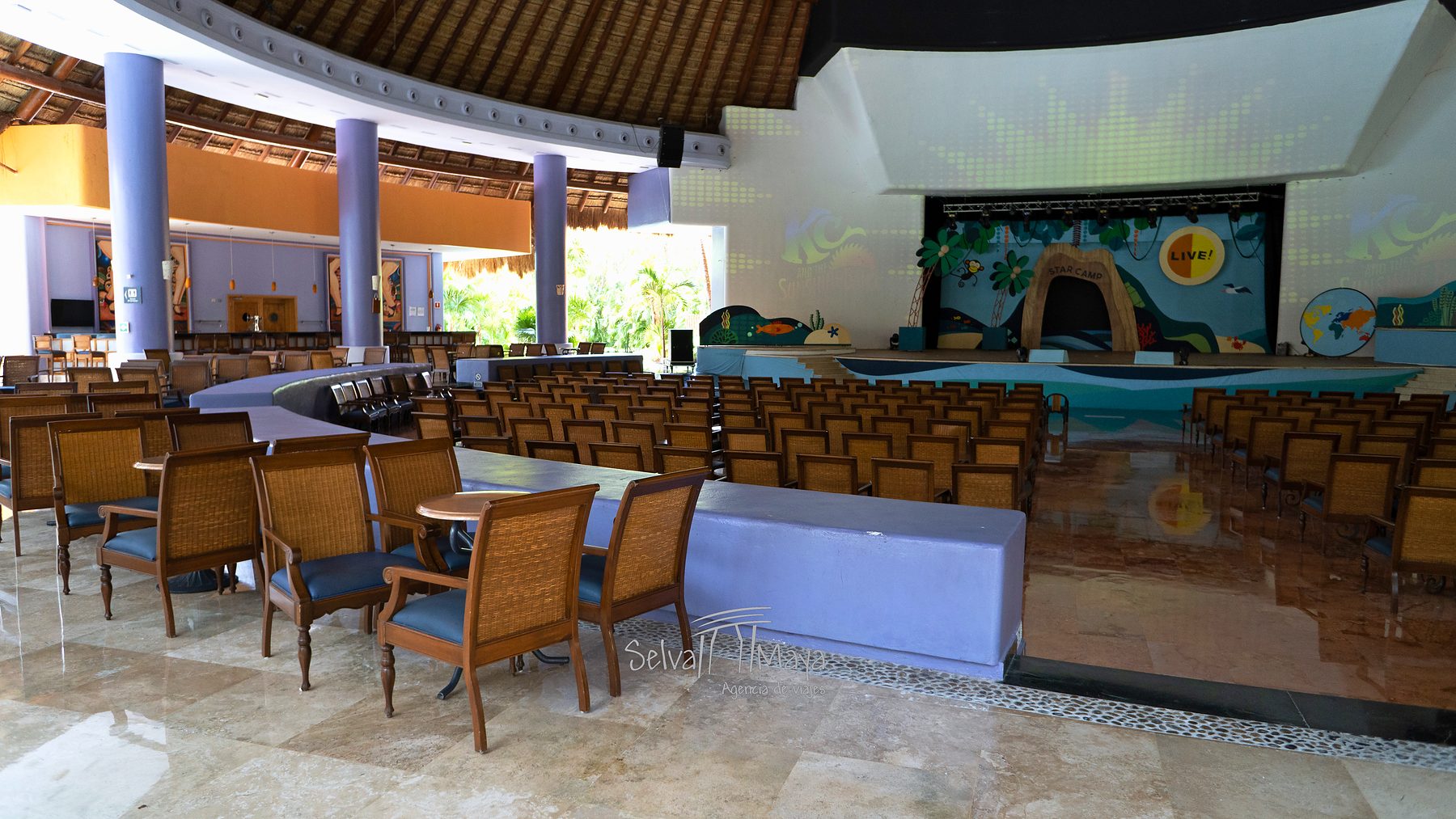 Teatro de día en Iberostar Selection Paraíso Lindo