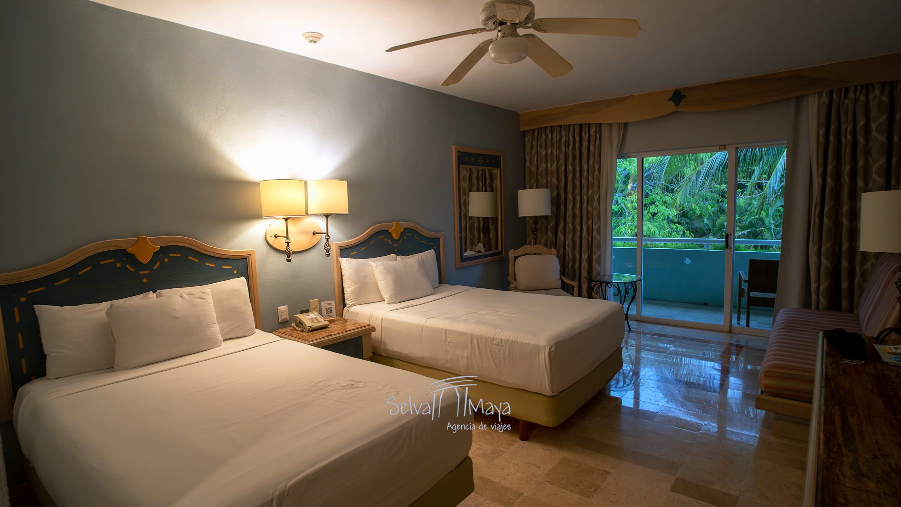 Habitación doble con vista al jardín de Iberostar Waves Paraíso del Mar