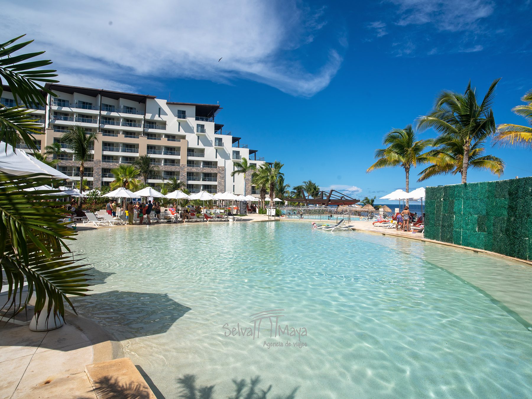 Chapoteadero infantil en Dreams Natura Resort & Spa