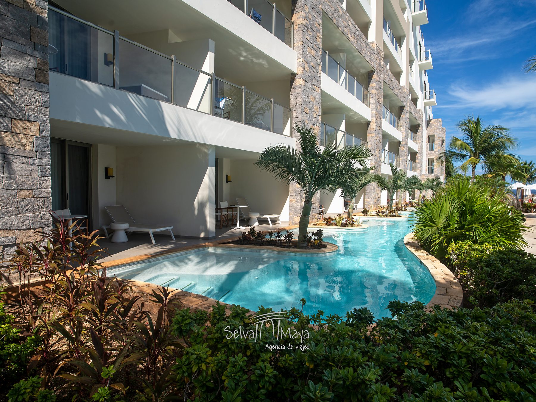 Junior Suite Swim Out en Dreams Natura Resort & Spa