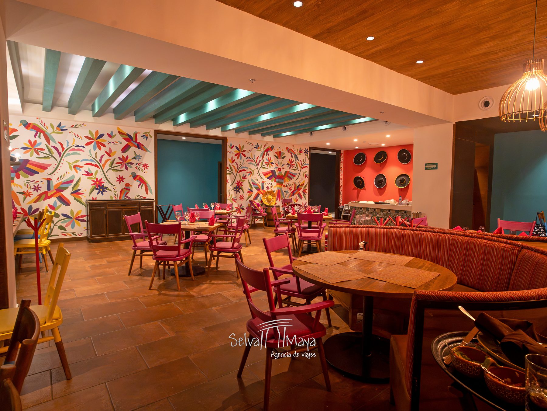 Restaurante El Patio en Dreams Natura Resort & Spa