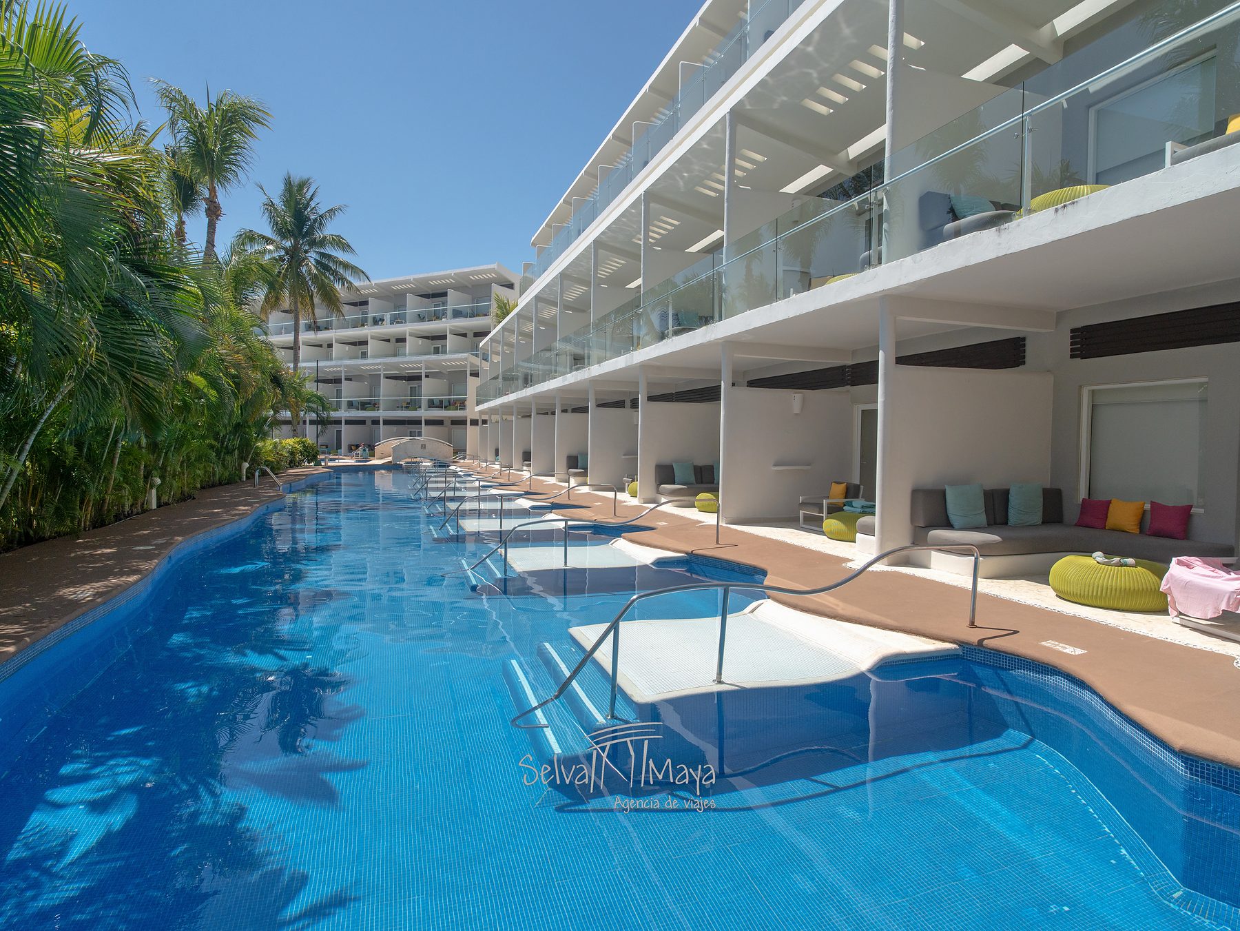 Habitaciones Swim Up con acceso a la alberca en Iberostar Selection Riviera Cancún