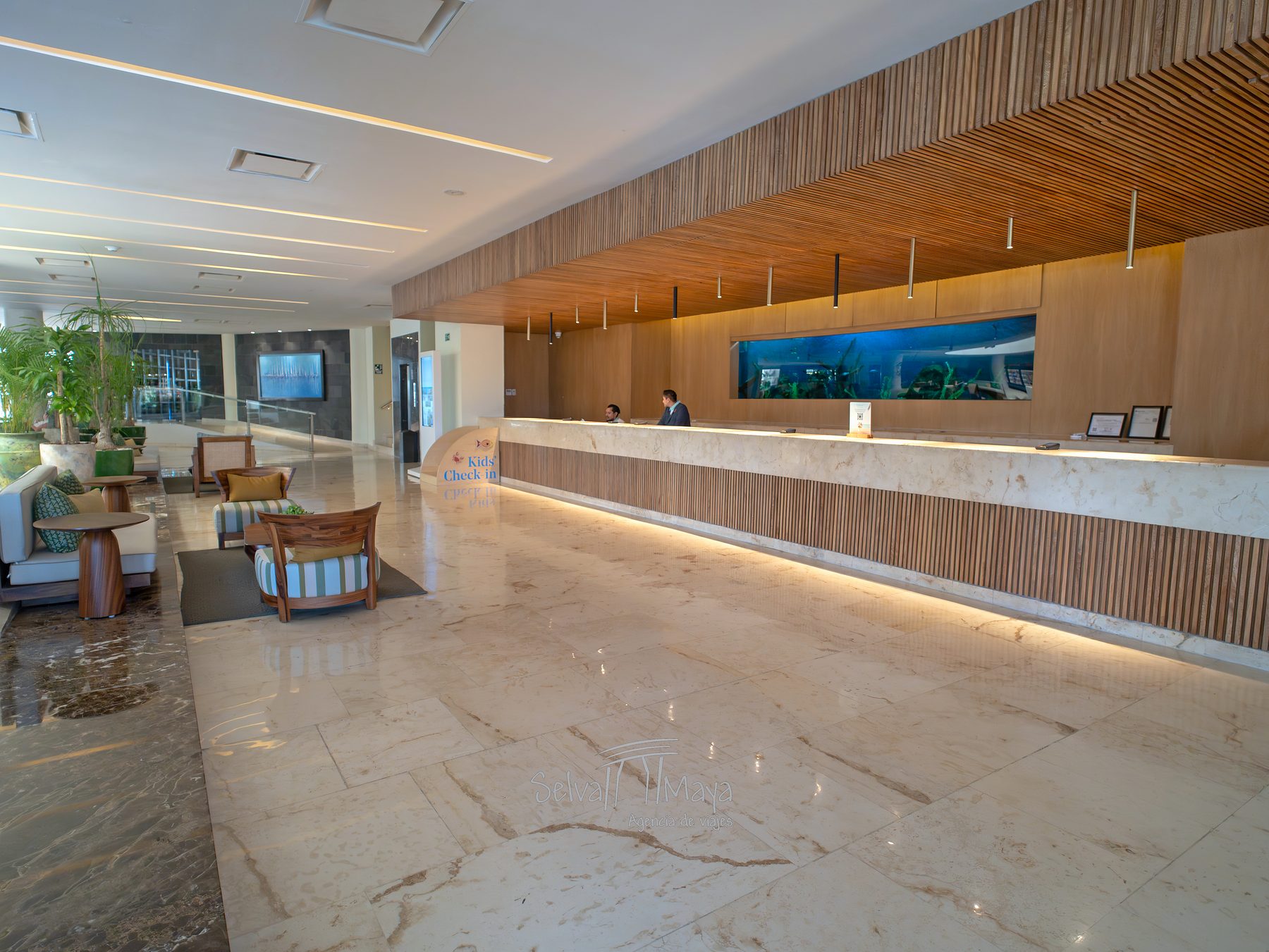 Recepción en Iberostar Selection Riviera Cancún