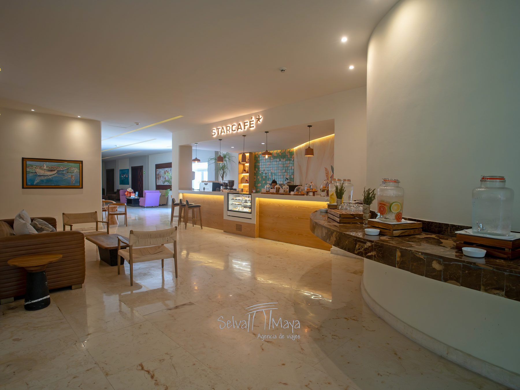 Starcafé con sala en Iberostar Selection Riviera Cancún